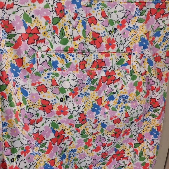 Gap - Gap for Good Multicolor Floral 5" Cotton Blend Shorts in Size 14 - Picture 11 of 16